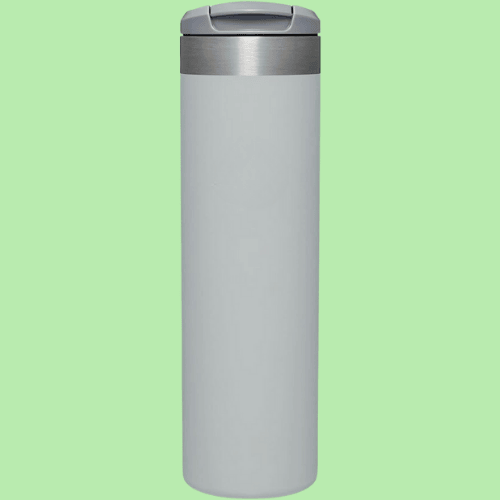 Compact Stainless Steel Insulated Mug Easy-Open Lid Tumbler