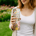 Amazing Grace 20oz Skinny Tumbler | Retro Floral Christian Stainless Steel Travel Mug