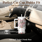 The "#1 Mom" 40oz Insulated Tumbler | "Best Mom Ever" Leak-Proof Travel Mug
