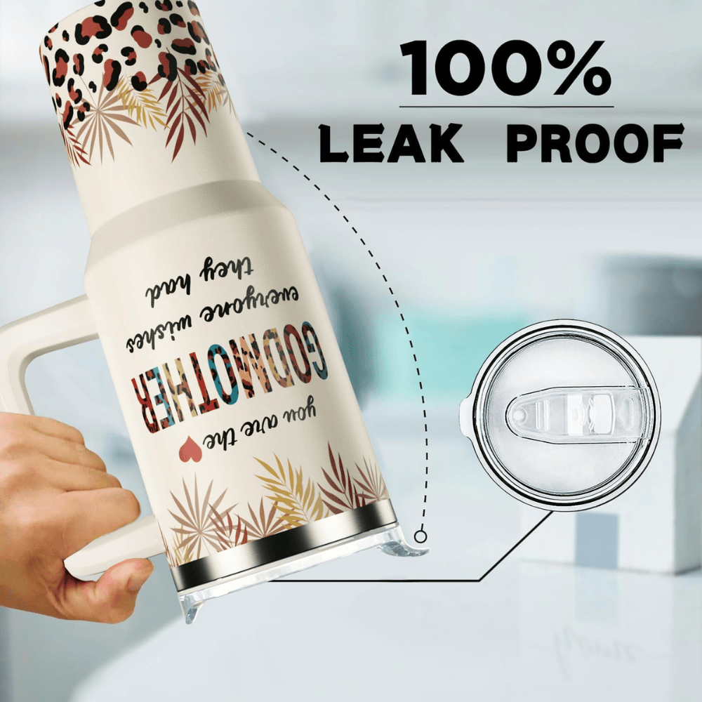 "Godmother" 40oz Insulated Tumbler | Perfect Godmother Proposal & Appreciation Gift