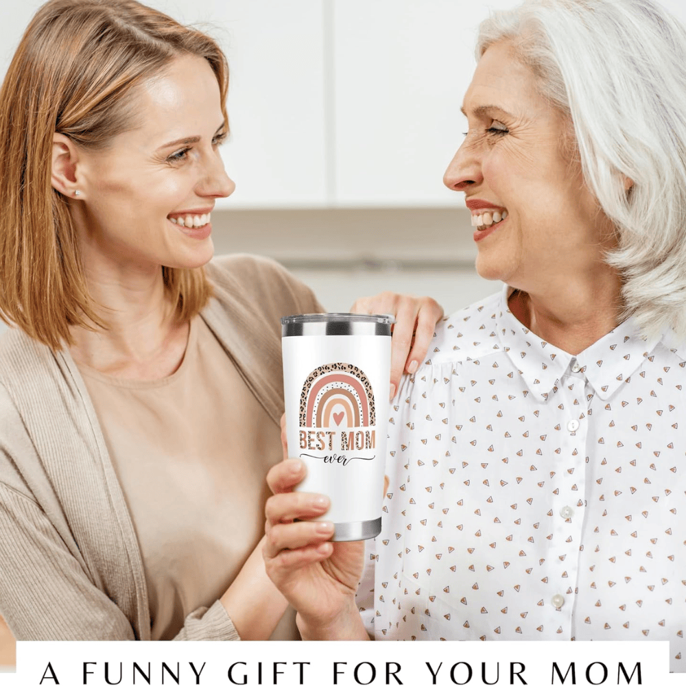 20oz "#1 Mom" Insulated Tumbler with Leak-Proof Lid | The Classic Gift for Every Mama