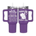 40oz "First Mother’s Day" Elephant Tumbler | Sentimental Milestone Gift for New Moms