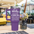 40oz "First Mother’s Day" Elephant Tumbler | Sentimental Milestone Gift for New Moms