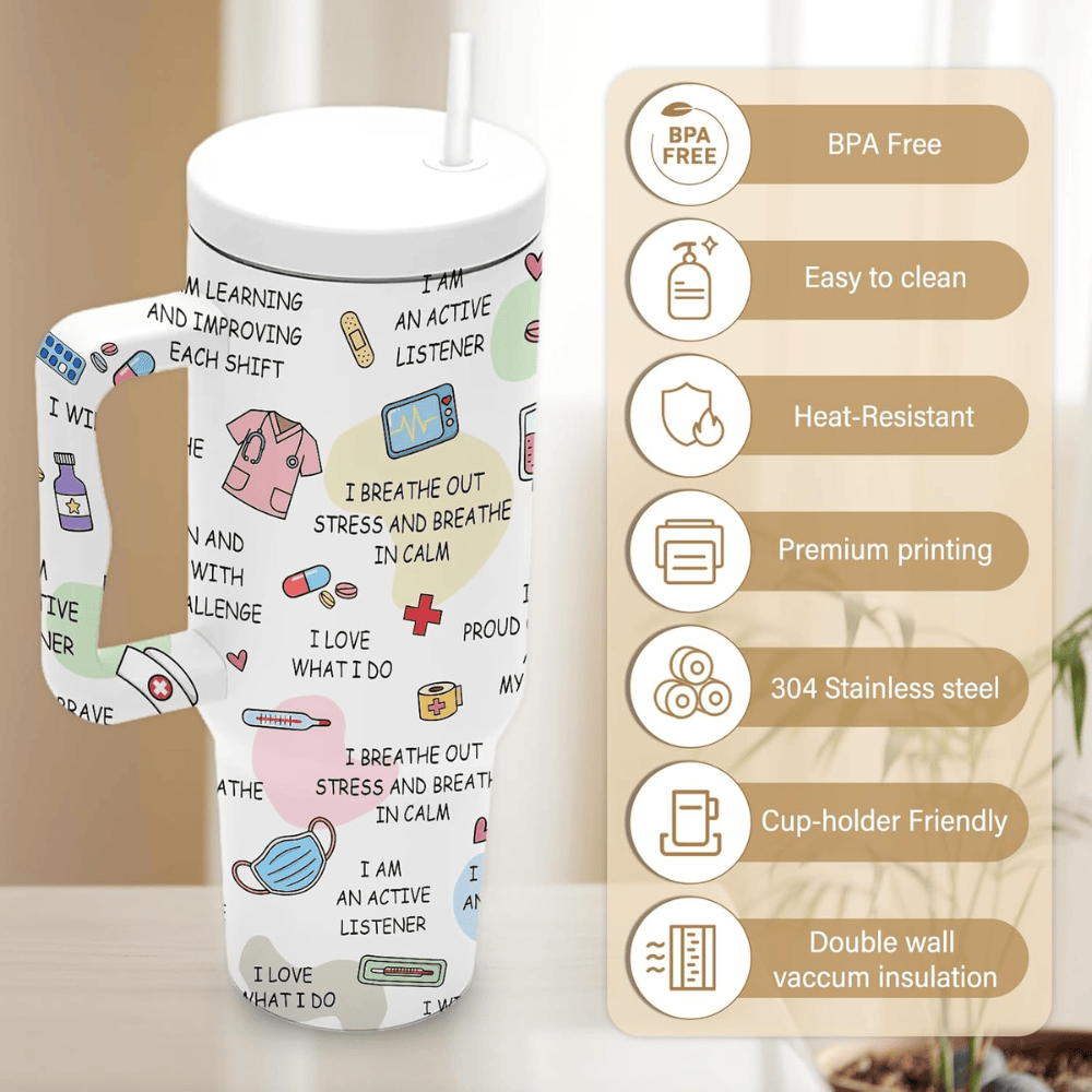 40oz "Impossible to Forget" Teacher Tumbler | The Ultimate Sentimental Appreciation Gift