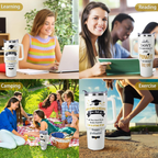 40oz "Inspirational Graduate" Tumbler with Handle | The Meaningful "Class of 2026" Success Gift