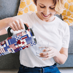 40oz American Flag Patriotic Tumbler | The Ultimate Freedom Gift for Veterans, Police & Father’s Day