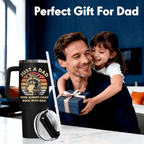 40oz "Racoon Dad" Humorous Tumbler | Best Dad Ever Nutrition Facts Mug for Father's Day & Birthdays