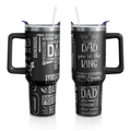 40oz "The Legend" Dad Tumbler | Laser Engraved Funny Gift for Father, Papa & Grandpa