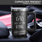 40oz "The Legend" Dad Tumbler | Laser Engraved Funny Gift for Father, Papa & Grandpa