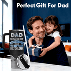 40oz Funny "At Least You Don't Have Ugly Children" Tumbler with Handle | Best Dad Ever Travel Mug