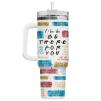 "Stay Golden" 40oz Squad Tumbler with Handle | Retro TV Show Fan Travel Mug