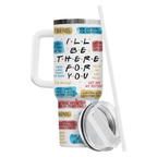 "Stay Golden" 40oz Squad Tumbler with Handle | Retro TV Show Fan Travel Mug