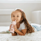 "Cute Bear" 12oz Kids Water Bottle | Insulated Stainless Steel School Tumbler